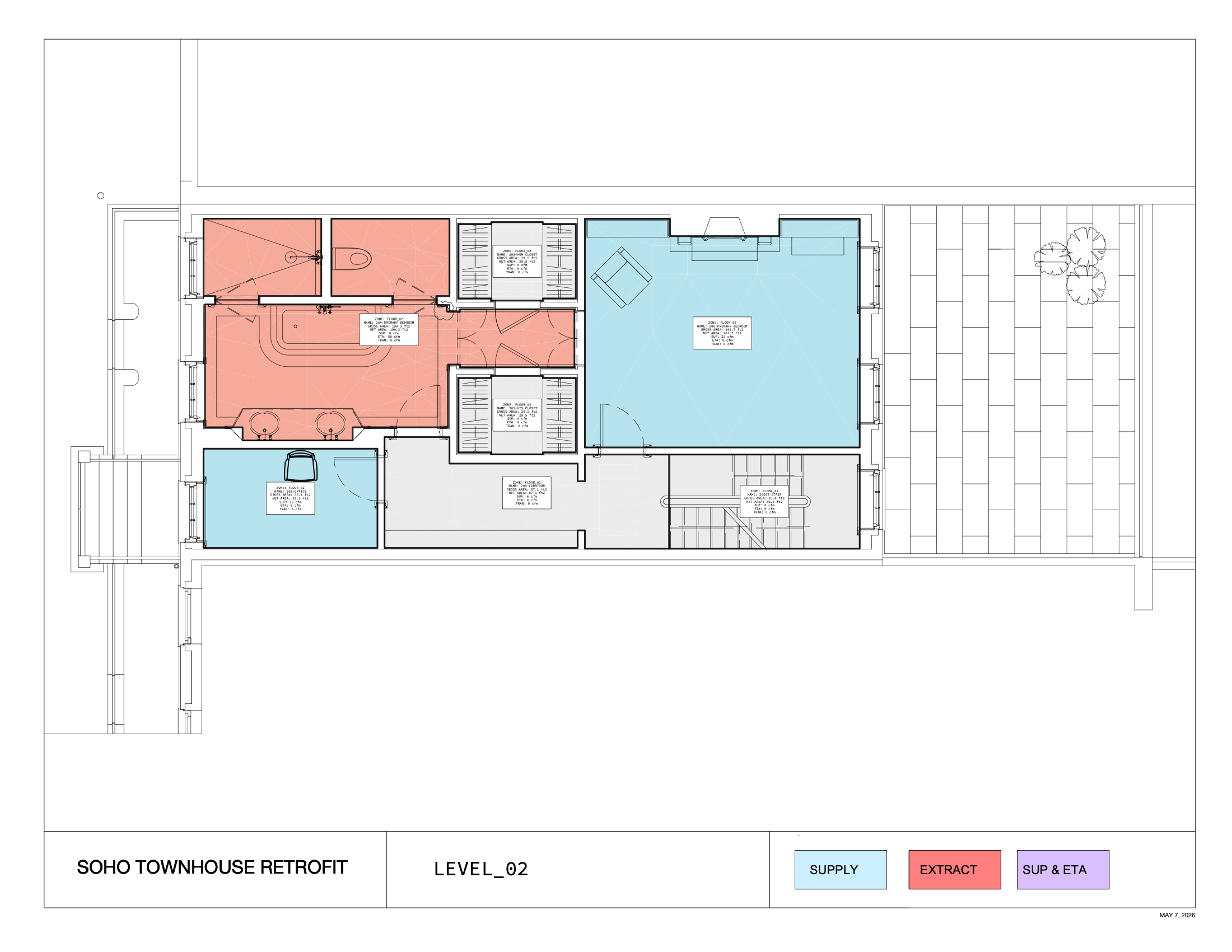 Ventilation plan level 02