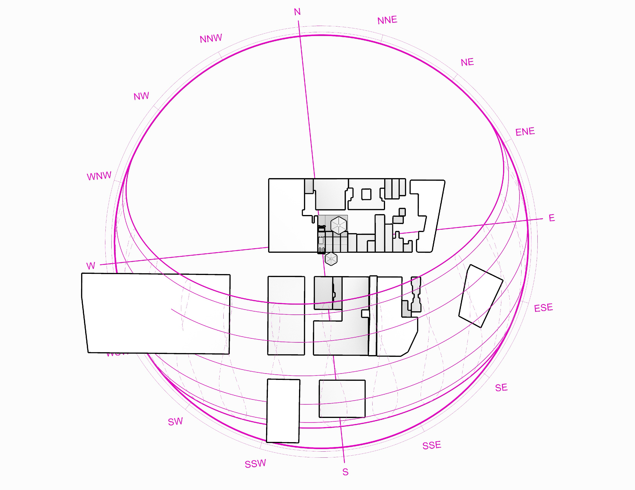 Site shading plan